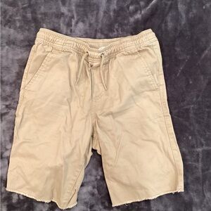 GAP Men's Beige Flat Front Shorts